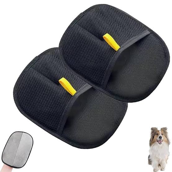 PET HAIR REMOVING GLOVES